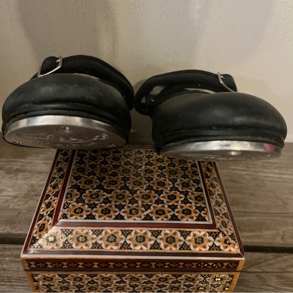 Capezio black Tap Shoes size 12 - Picture 8 of 9